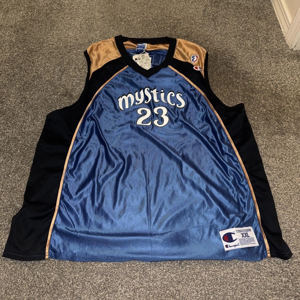 Vintage Washington Mystics Jersey Womens 2XL WNBA Basketball Holdsclaw 90s